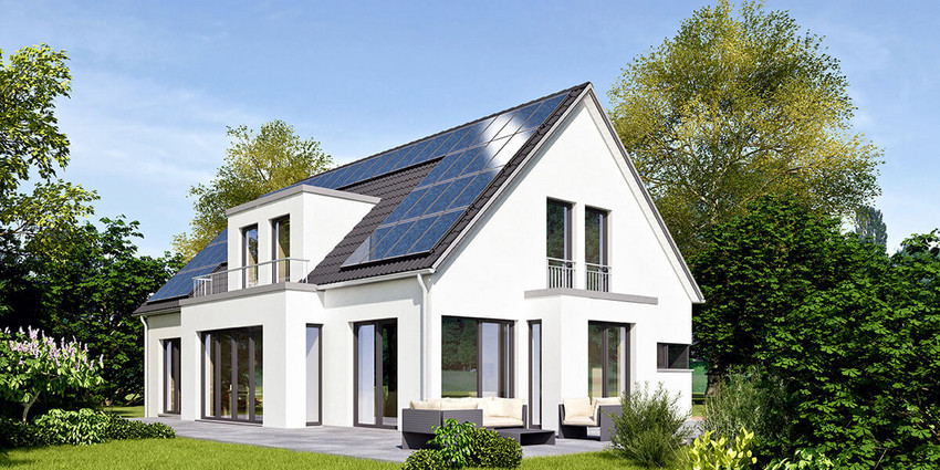 Einfamilienhaus im Grünen 