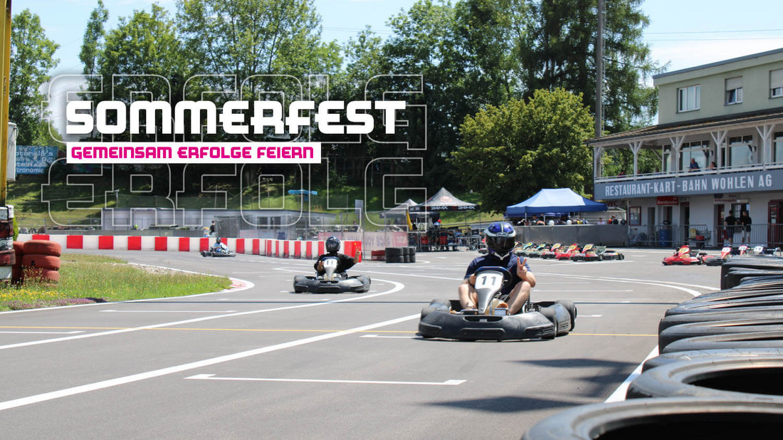 Gokarts in Action am Sommerfest 2023