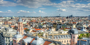 Panoramabild von Wien