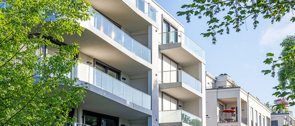 Wohnkomplex im Grünen