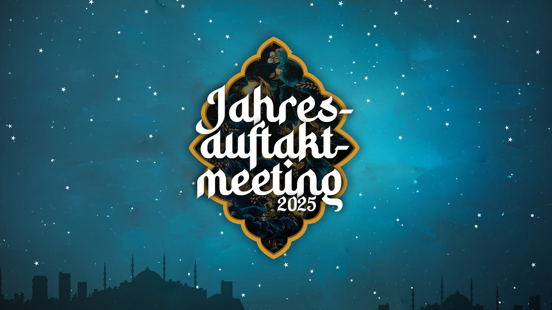 Plakat Jahresauftaktmeeting 2025, Illustration Thema Istanbul
