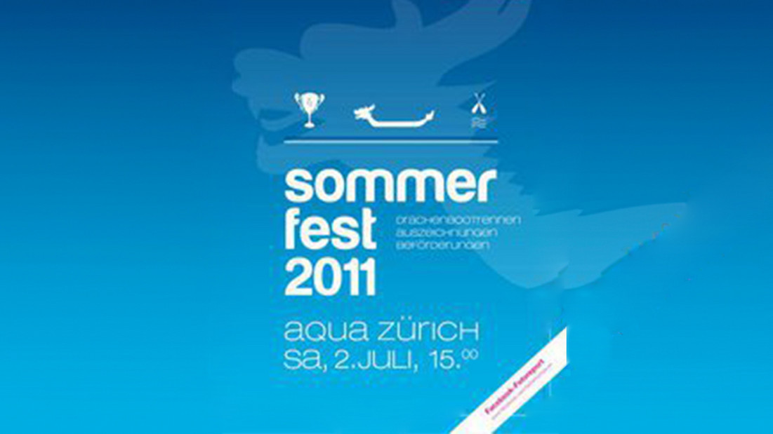 Illustration zum Thema Drachenbootrennen am Sommerfest 2011