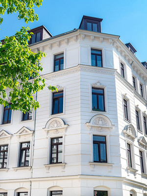 Altbau in der Stadt