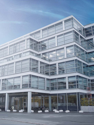 Das Bürogebäude von Betterhomes