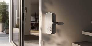 Wohnungstür mit digitalem Wohnungsschlüssel